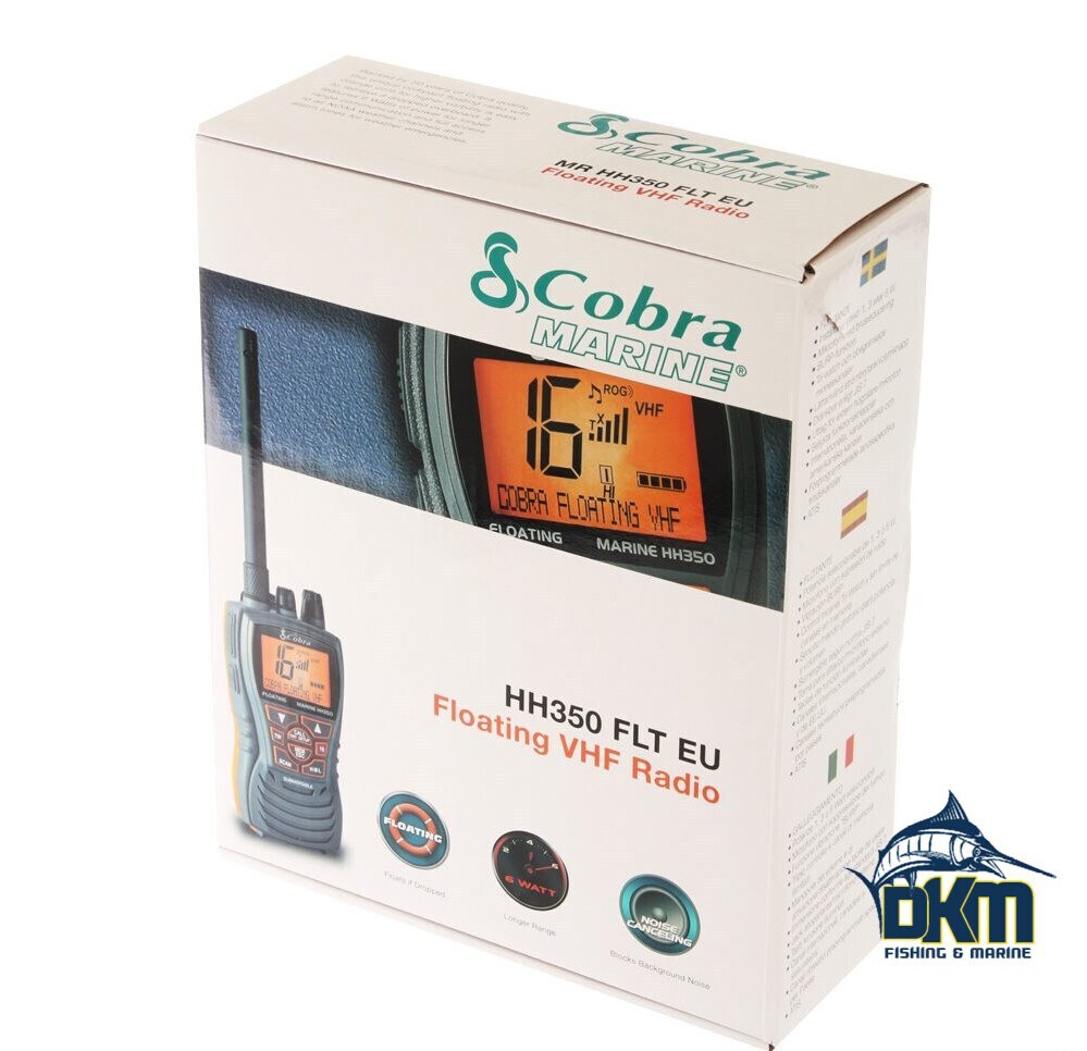 Cobra MR HH350 Handheld Floating Marine VHF Radio