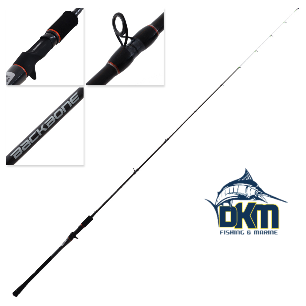 SHIMANO BACKBONE 6'6 1PCE 10-20LB NIBBLE TIP HEAVY SLOW JIG O/H ROD