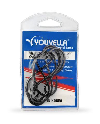 Youvella Octy 10/0 Hooks (8 per pack)