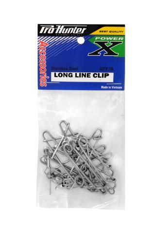 PRO HUNTER LONG LINE CLIP (10 PER PACK)