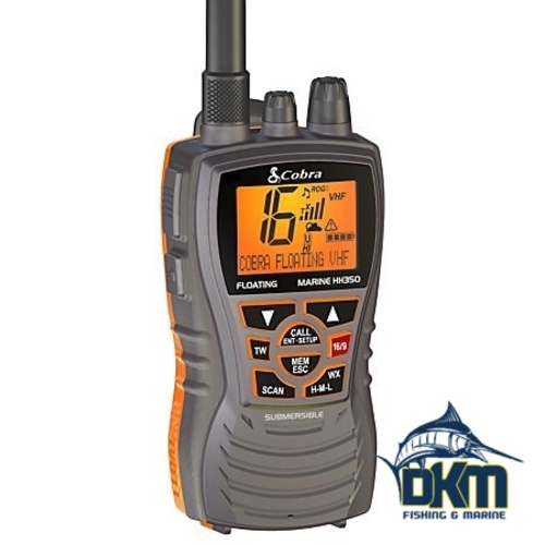 Cobra MR HH350 Handheld Floating Marine VHF Radio