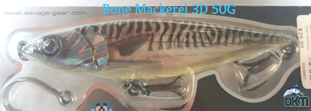 Savage Salt 3D Bone Mackerel Mack Stick 13cm 50g Lure