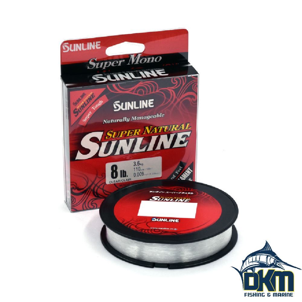 Sunline Super Natural 330yds Clear 8lb