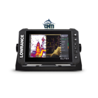 LOWRANCE ELITE FS 7 W/ ACTIVE IMAGING TRANSDUCER + CHART