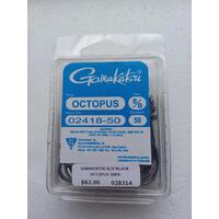 Gamakatsu 8/0 Octopus Hooks 50pk
