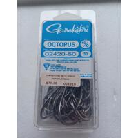 Gamakatsu 10/0 Octopus Hooks 50pk