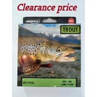 Airflo Trout Lake Special WF6 INT Camo Clear