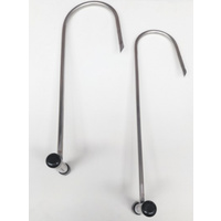 Gaff meat hook SS 300mm