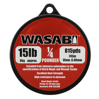 Wasabi 1/4lb Monofilament 15lb