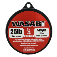 Wasabi 1/4lb Monofilament 25lb