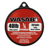 Wasabi 1/4lb Monofilament 40lb