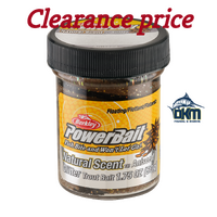 Berkley Powerbait Natural Scent Aniseed Glitter 1.75oz 50g Black And Brown
