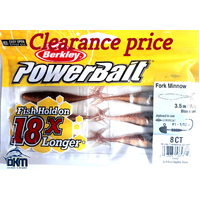 Berkley Powerbait Fork Minnow Bloodworm 3.5CM 9CM