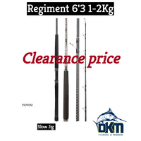 Penn Regiment Black Ops II 6'3 1-2Kg Slow Jig Special Overhead Rod