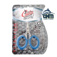 Cuda Titanium Bonded Micro Scissors 3in