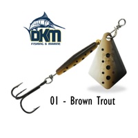 Devil Blade 01 5.4g Brown Trout