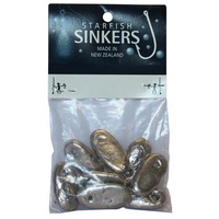 Starfish Spoon Sinker Sinker Packet 1oz (8 per pack)