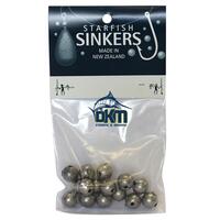 STARFISH BALL SINKER PACKET 1/4OZ (15 PER PACK)