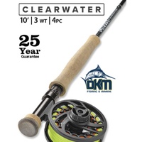Orvis Fly Outfit Clearwater 1034 Rod Reel Euro