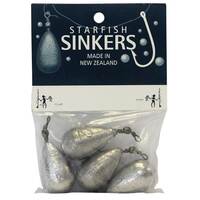 Starfish Swivel Sinker Packet 2oz (4 per pack)