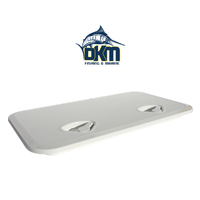606mm x 353mm Large White Hatch Nuova Rade