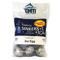 EGG SINKER BULK PACK 1/2OZ (100 PER PACK)