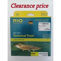 Rio Trout Series Technical Trout Freshwater WF6F 90ft/27.4m Sky Blue Peach