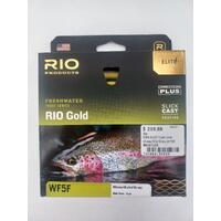 Rio Freshwater Trout Series Gold WF5F Moss/Gold/Gray