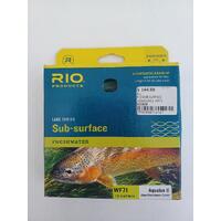 Rio Lake Series Sub-Surface Freshwater WF7I Aqualux II Clear/Translucent Green