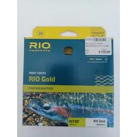 Rio Trout Series Rio Gold Freshwater WF8F 90ft/27m Moss/Gold