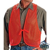 Allen Safety Vest - Blaze Orange Mesh