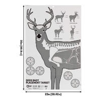 Allen Deer Vitals Corrugated Target, 23″ x 35″