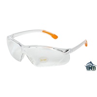 Allen Shooting Glasses - Clear Lens / Clear Frame