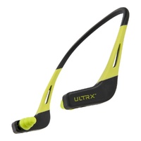 Allen Ultrx Wave Banded Ear Plugs, Gray and Yellow