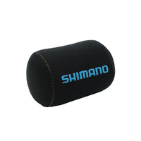 SHIMANO NEOPRENE REEL COVER BLACK OVERHEAD LARGE