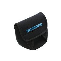 SHIMANO NEOPRENE REEL COVER BLACK SPIN MEDIUM