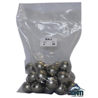 Ball Sinker Bulk Pack - 4oz (25 per pack)