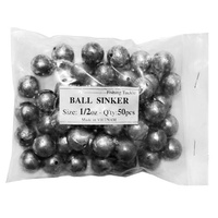 Ball Sinker 1/2oz (50 bulk pack)