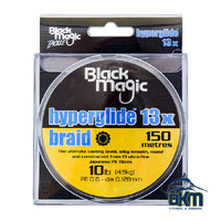 Black Magic Hyperglide Braid 10lb 150m