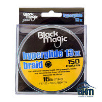 Black Magic Hyperglide Braid 16lb 150m