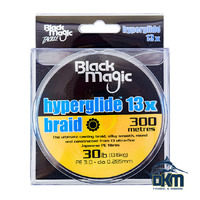 Black Magic Hyperglide Braid 30lb 300m