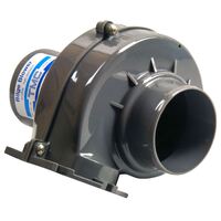 TMC Bilge Blower Panel Mount 12v 3 amp 3" 76mm hose 2547 lpm Gray