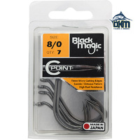 Black Magic C Point Hooks 8/0 Economy Pk7