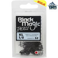 Black Magic KL Hooks 1/0 Bulk PK 52