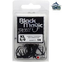 Black Magic KL Hooks 5/0 Pack 14