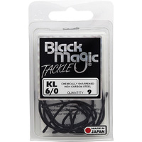 Black Magic KL Hooks Size 6/0 9pk