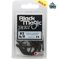 Black Magic KS Hooks 6/0 Bulk Pk14