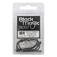 Black Magic LB Series Livebait Hooks 7/0 pk7 Economy Pack