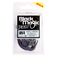 Black Magic LB Series Livebait Hooks 9/0 pk10 Large Pack