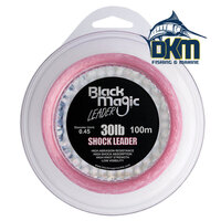 Black Magic Pink Shock Leader 30lb